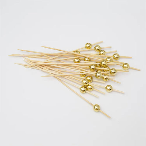 Gold Pearl Bamboo Sticks