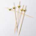 Gold Pearl Bamboo Sticks